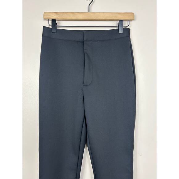 Alexander Wang T. High Waist Slim Trousers Black Sz 4 Quiet Luxary Office - Picture 4 of 8